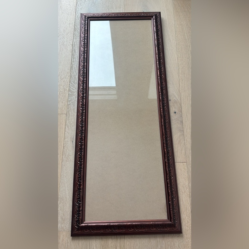Hobby Lobby Ornate Brown poster Frame 12” x 36”